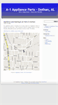Mobile Screenshot of dothan.a-1appliance.com